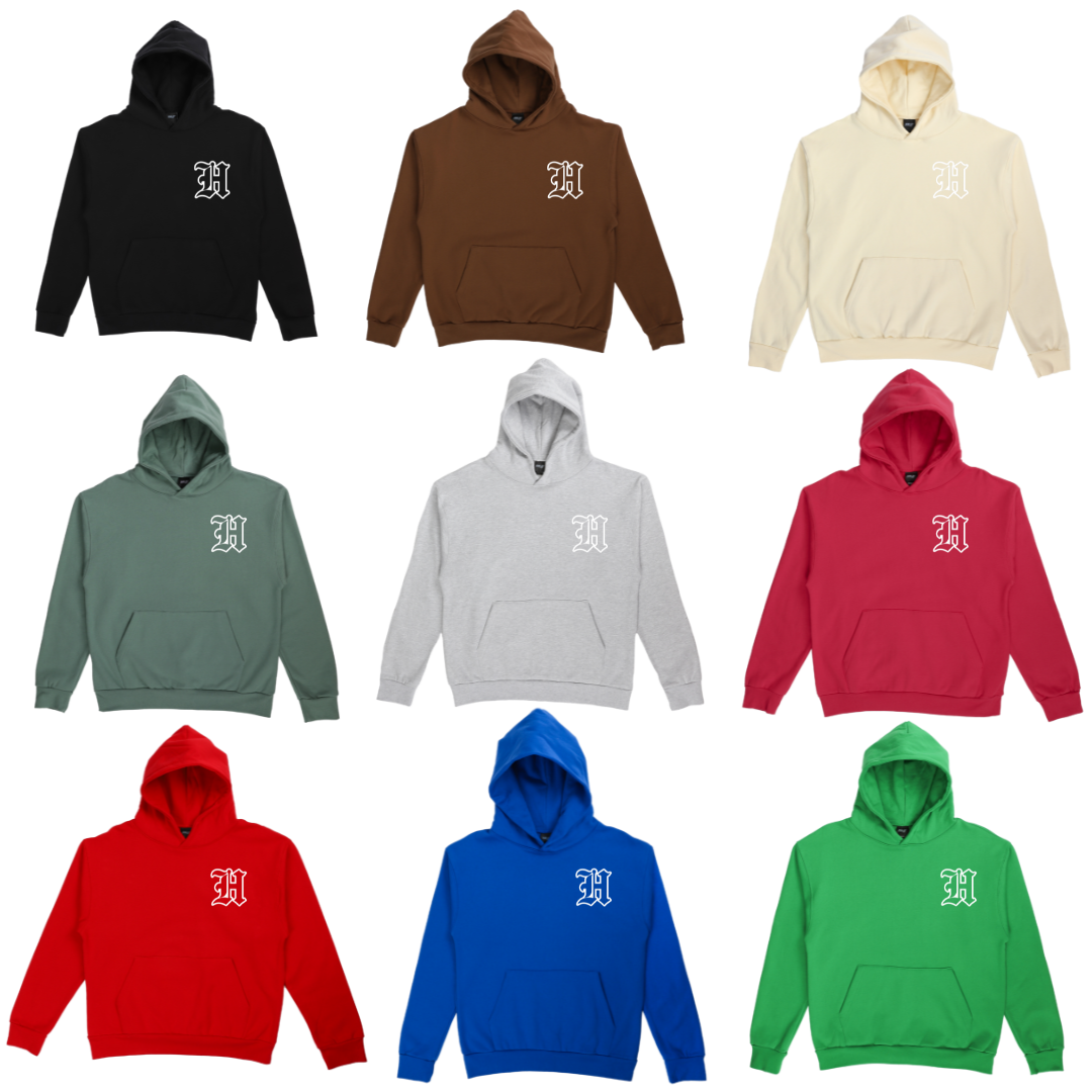 Letter Hoodies